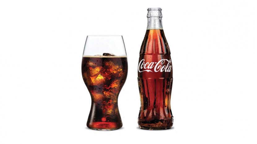 Coca-Cola Fizzy Drinks Wine Glass - Cola - Coca Transparent PNG