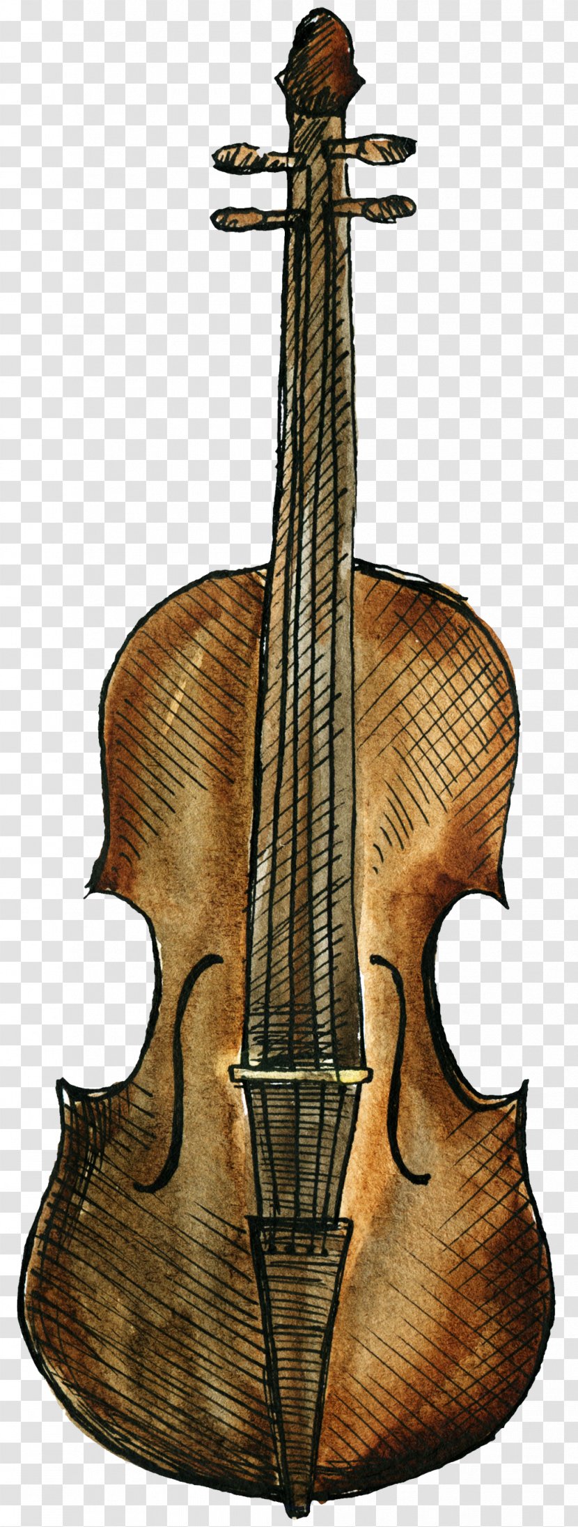 Bass Violin Musical Instrument Cello Luthier - Frame Transparent PNG