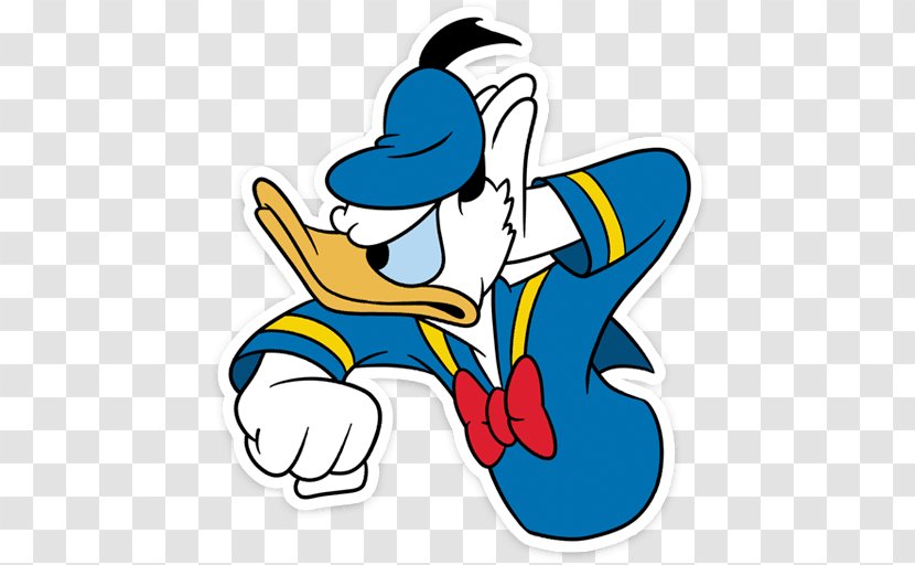 Donald Duck Goofy Mickey Mouse Sticker Transparent PNG