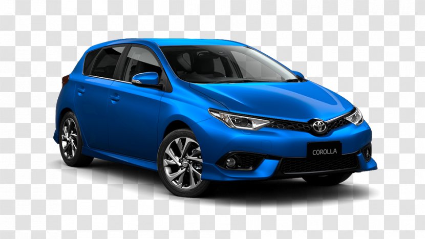2016 Toyota Corolla Hatchback Compact Car Continuously Variable Transmission - 2017 - Blue Transparent PNG