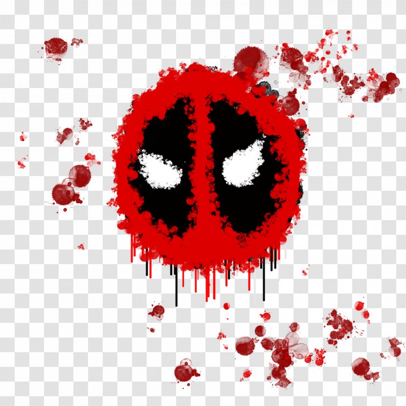 Deadpool YouTube T-shirt Spider-Man Art - Watercolor - Chimichanga Transparent PNG