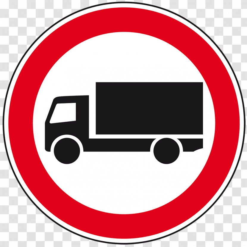Car Truck Traffic Sign LKW-Durchfahrtsverbot - Fahrverbot Transparent PNG