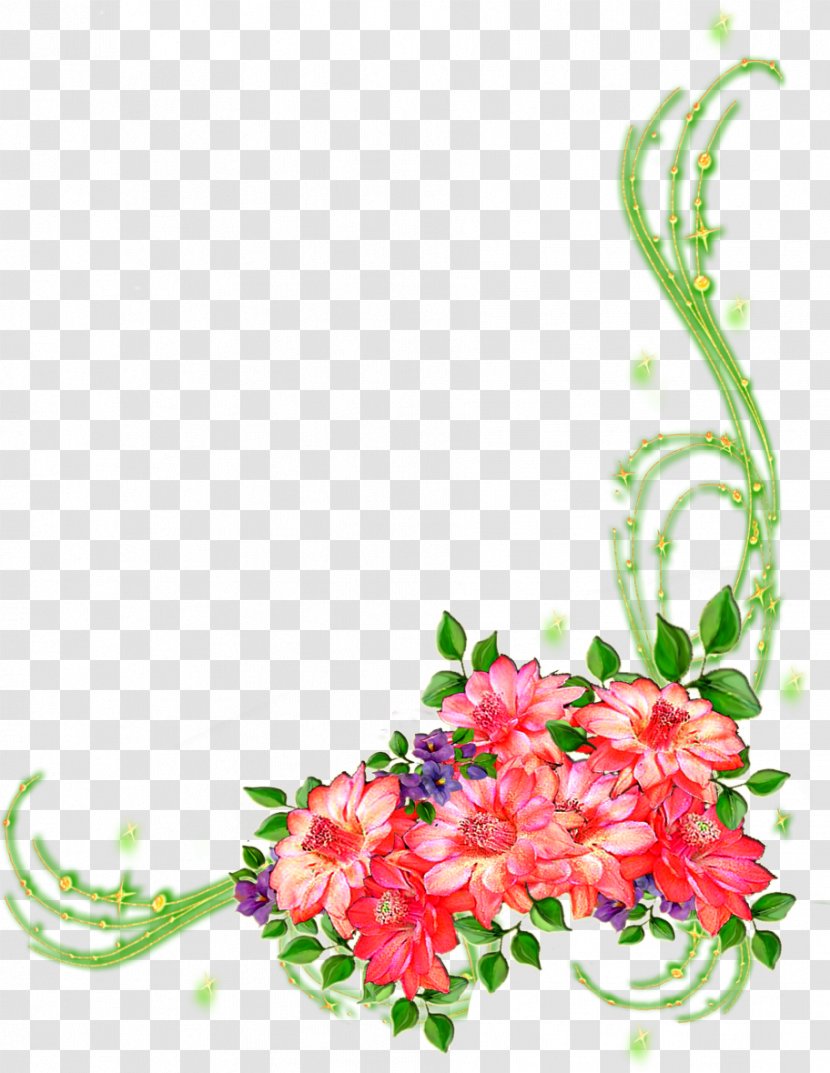 Cut Flowers Picture Frames Floral Design Clip Art - Flower Arranging - Antique Transparent PNG
