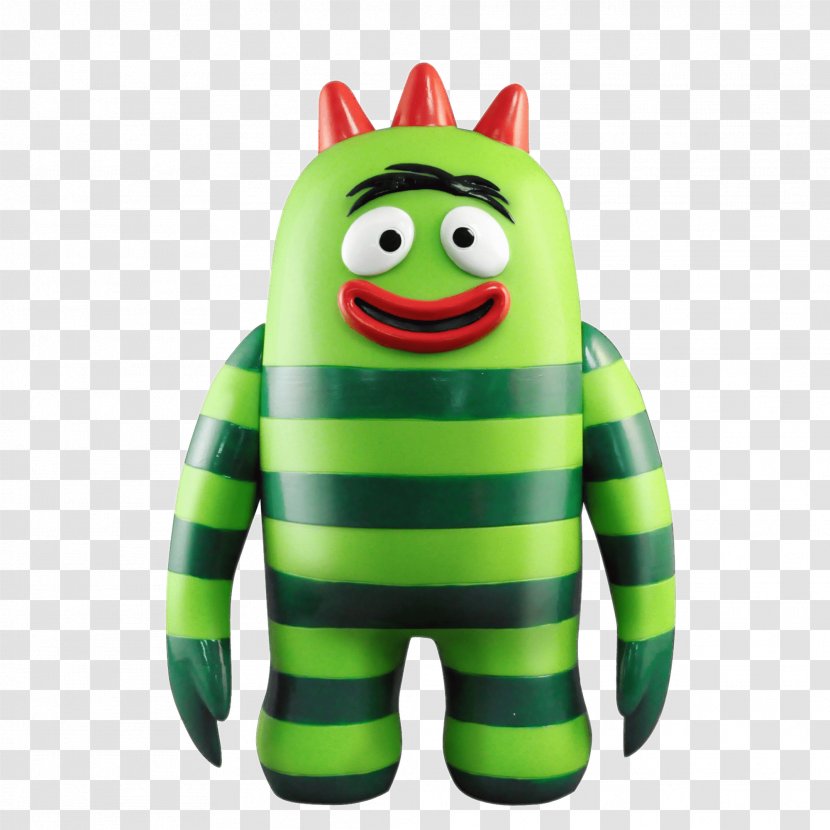 Yo Gabba Gabba! Plush Party In My Tummy Action & Toy Figures - Stuffed Animals Cuddly Toys - Meng Cartoon Figure Transparent PNG