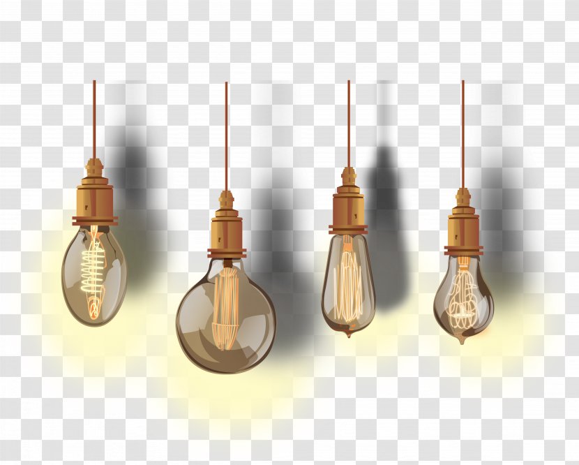Incandescent Light Bulb Euclidean Vector Lamp Transparent PNG