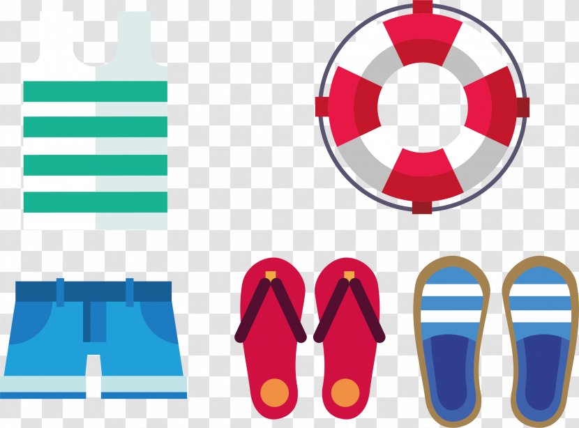 Swimming - Brand - Summer Slippers Swim Ring Clothes Transparent PNG