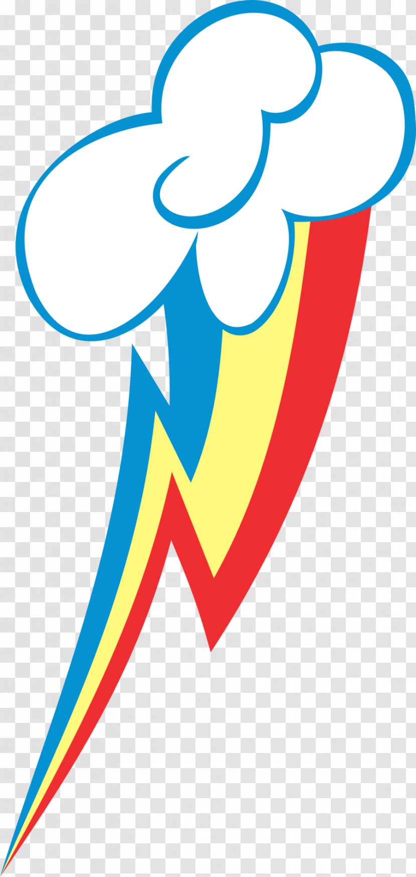Rainbow Dash Rarity Cutie Mark Crusaders My Little Pony - Point - Dashed Vector Transparent PNG