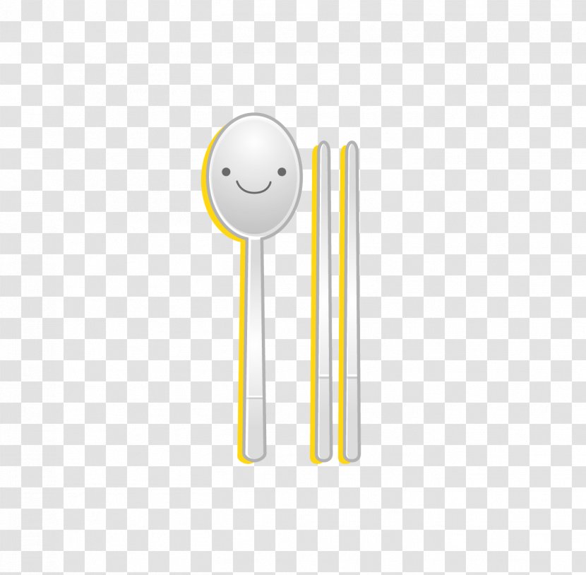 Euclidean Vector - Text - Cartoon Smiley Chopsticks And Spoon Transparent PNG