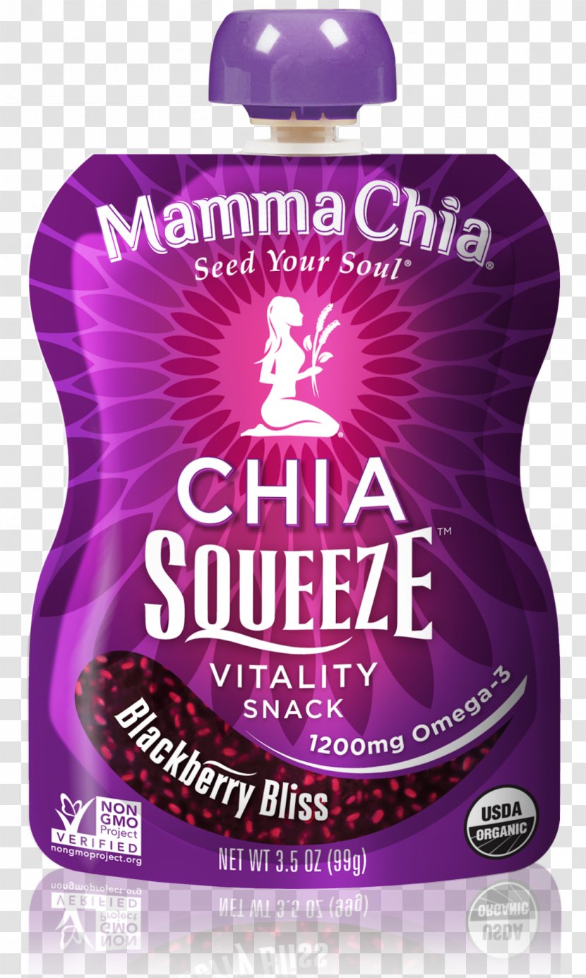 Chia Seed Snack Fruit - Flavor - Mamma Llc Transparent PNG