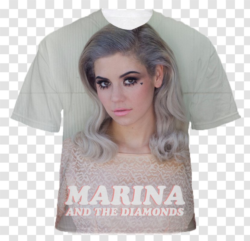 Marina And The Diamonds Electra Heart Song Lies Starring Role - Watercolor Transparent PNG
