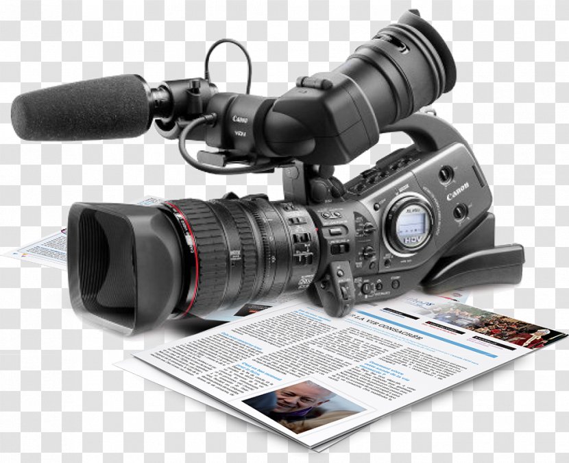 Video Cameras Canon XL H1A HDV Professional Camera Transparent PNG