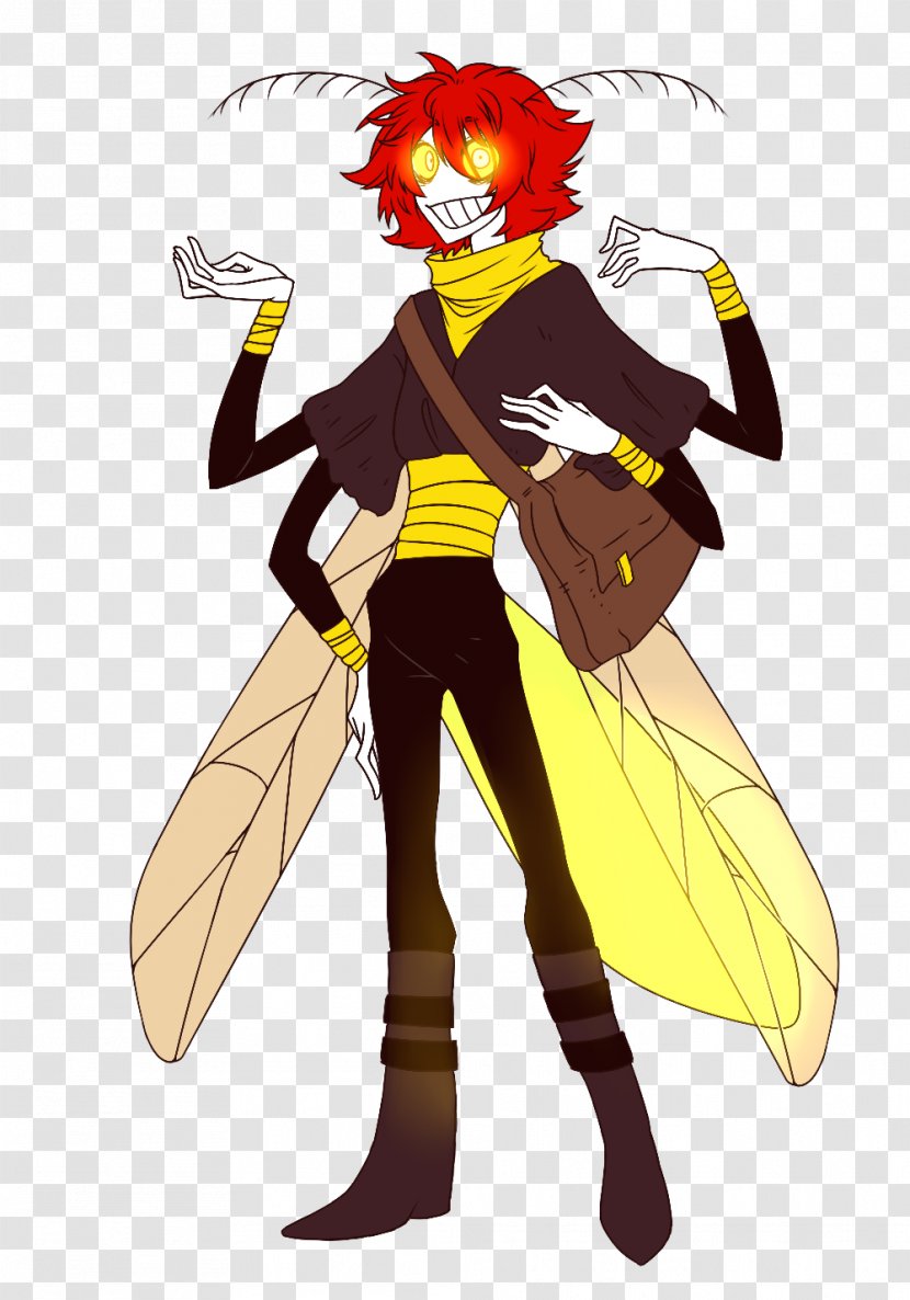 Costume Design Cartoon Legendary Creature - Fireflys Transparent PNG