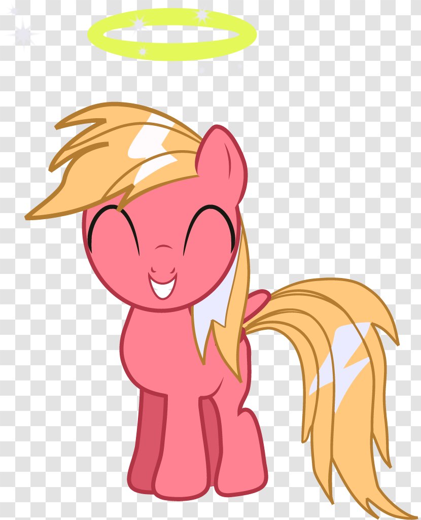 Pony DeviantArt Horse Foal - Cartoon - Little Angel Transparent PNG