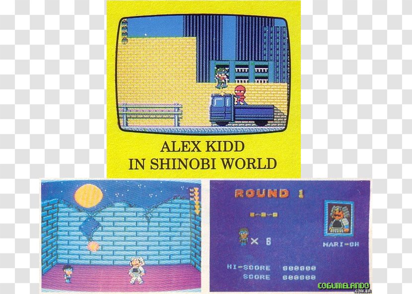 Alex Kidd In Shinobi World Mario Video Game Protagonist - Software Versioning Transparent PNG