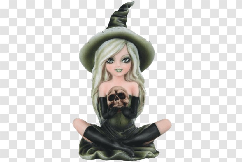 Figurine Statue Witchcraft Magic Polyresin - Skull Woman Transparent PNG