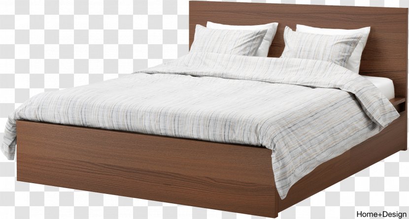 Bed Frame Mattress Clip Art - Furniture - Top View Transparent PNG