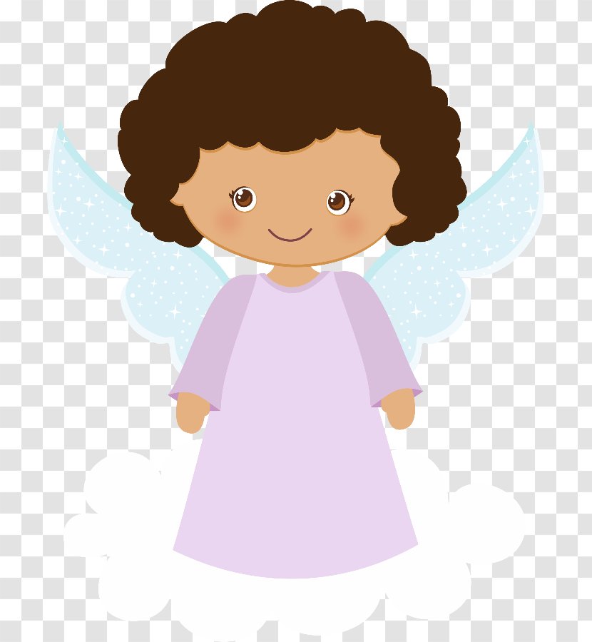 Convite Baptism Gratis Party First Communion - Watercolor - Angel Baby Transparent PNG