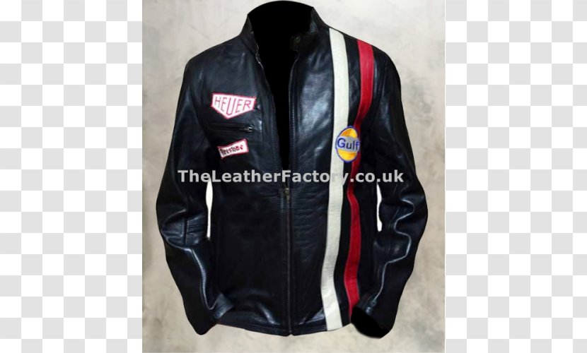 Leather Jacket Wesley Gibson Artificial - Outerwear Transparent PNG