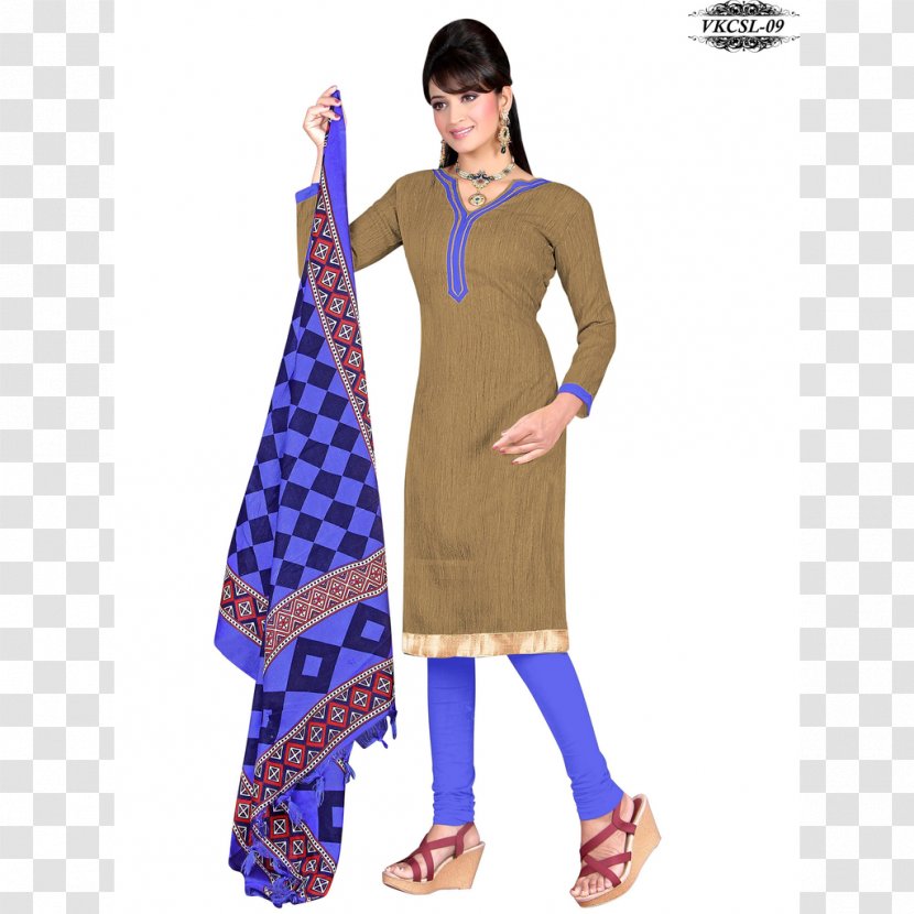 Clothing Textile Fashion Dress India - Electric Blue Transparent PNG