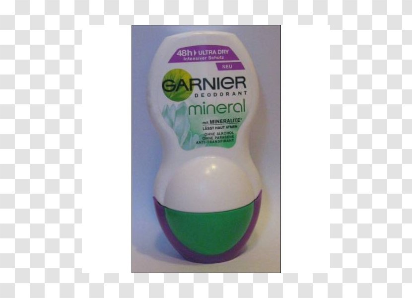 Lotion Deodorant Garnier Mineral Milliliter - Roll On Transparent PNG