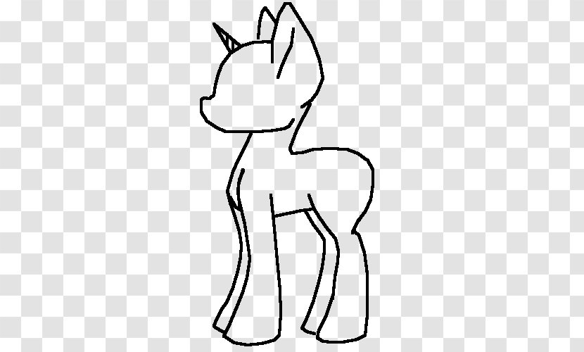 Clip Art Pixel Drawing Line - Heart - Pony Base Female Transparent PNG