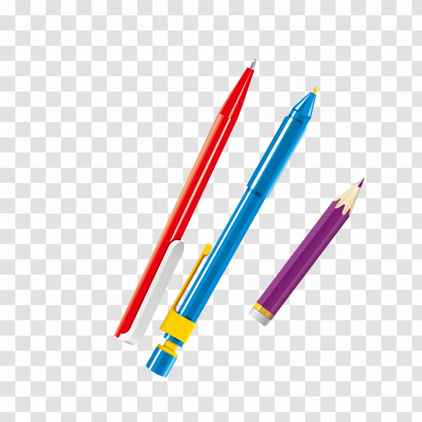 Paper Pencil Stationery Gratis - Pen Transparent PNG