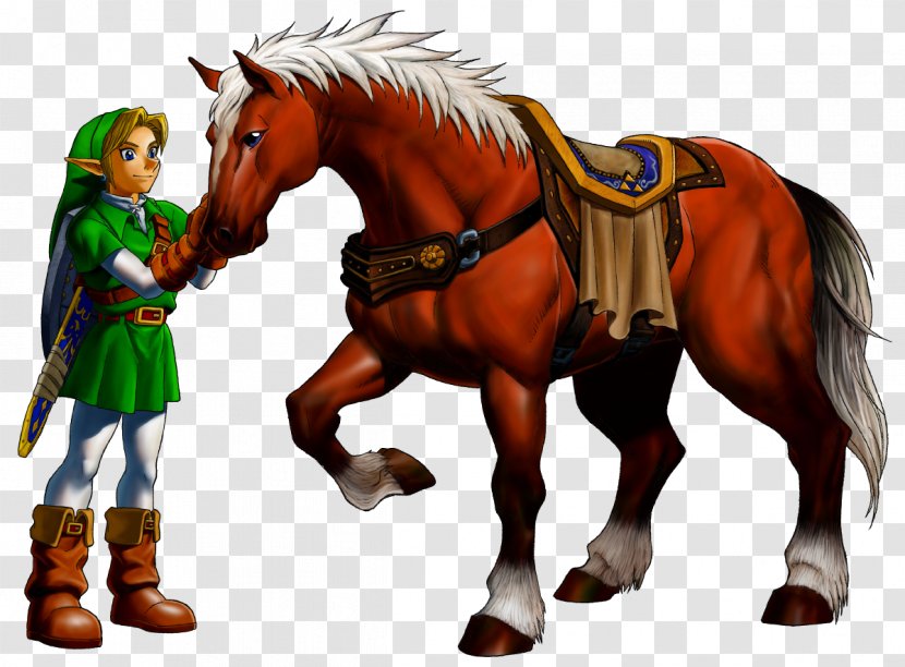 The Legend Of Zelda: Ocarina Time 3D Link Master Quest - Mustang Horse - Zelda Transparent PNG