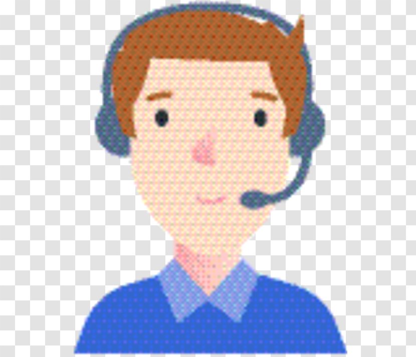 Avatar Customer Service Design Character Human - Gesture Smile Transparent PNG