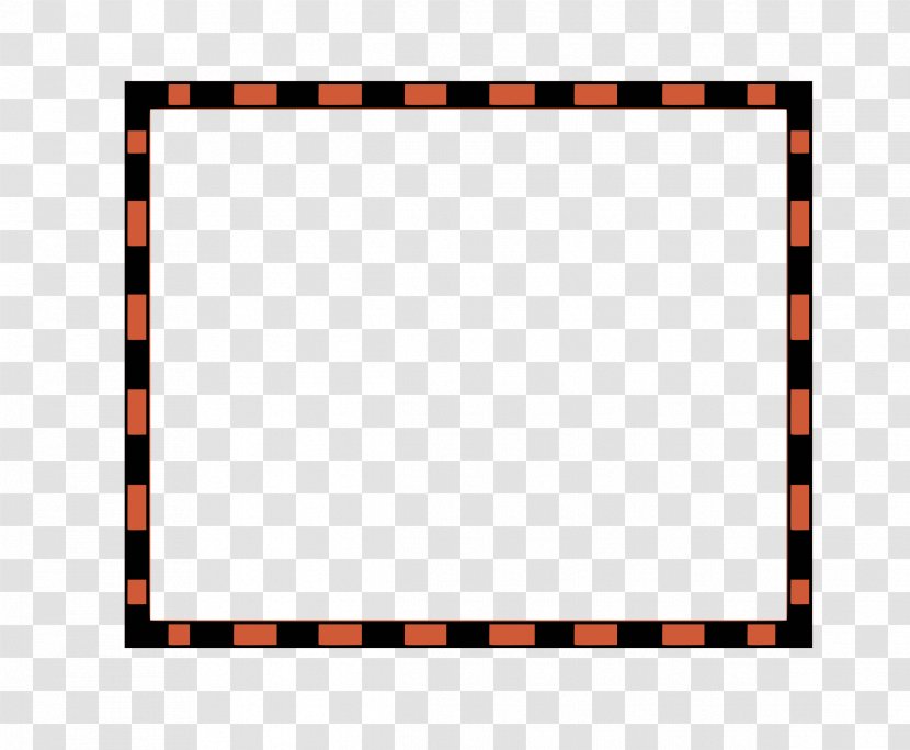 Clip Art - Rectangle - Black Border Transparent PNG