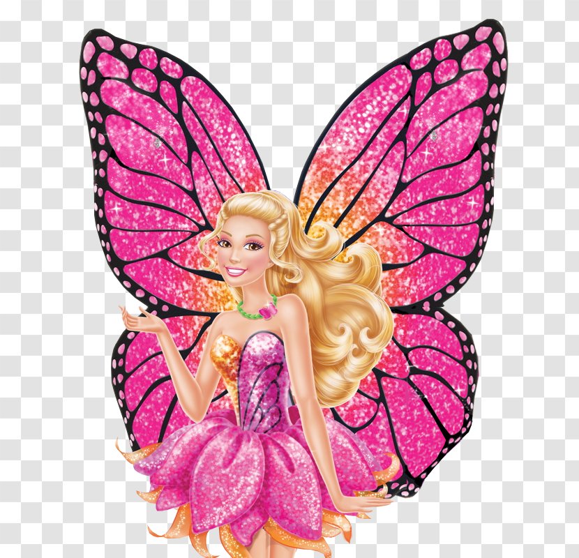 Barbie Mariposa & The Fairy Princess Storybook: Storybook And Necklace Amazon.com - Pollinator - Princesses Pictures Transparent PNG