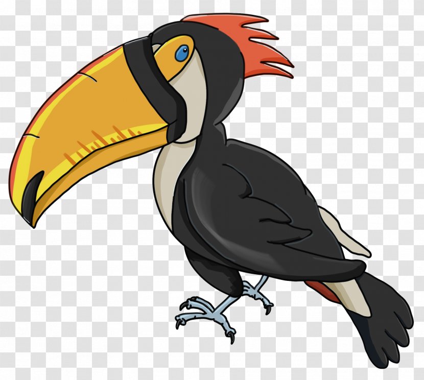 Bird Fly: Parrot Beak Cartoon - Aracari Transparent PNG