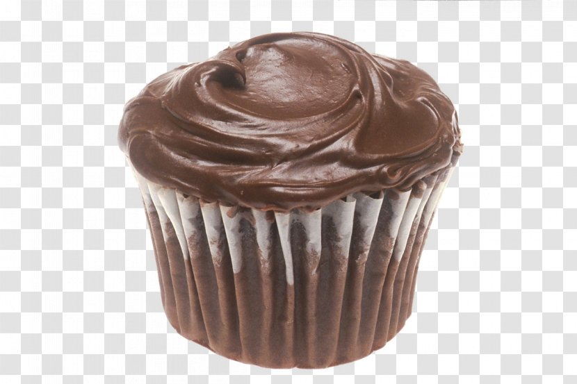 Cupcake Muffin Icing Chocolate Cake White - Snack - Material Download Transparent PNG