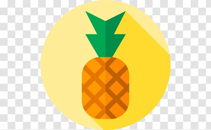 Pineapple Icon - Yellow - Fruit Transparent PNG