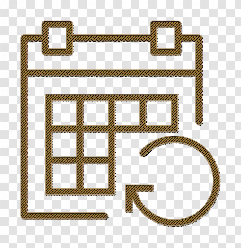 Interaction Set Icon Calendar Icon Transparent PNG