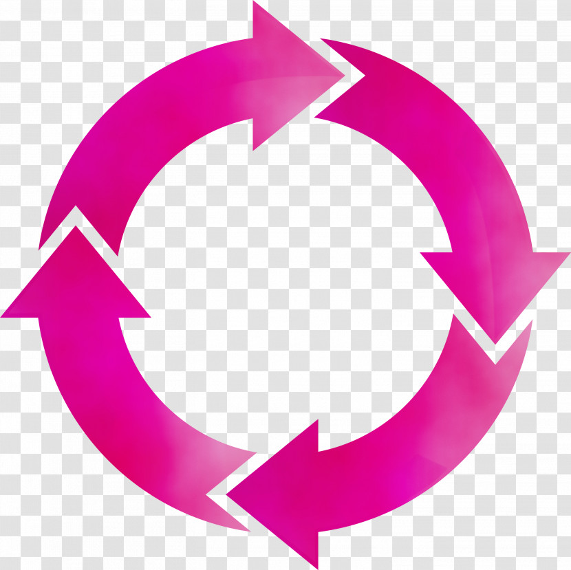Pink Violet Magenta Symbol Logo Transparent PNG
