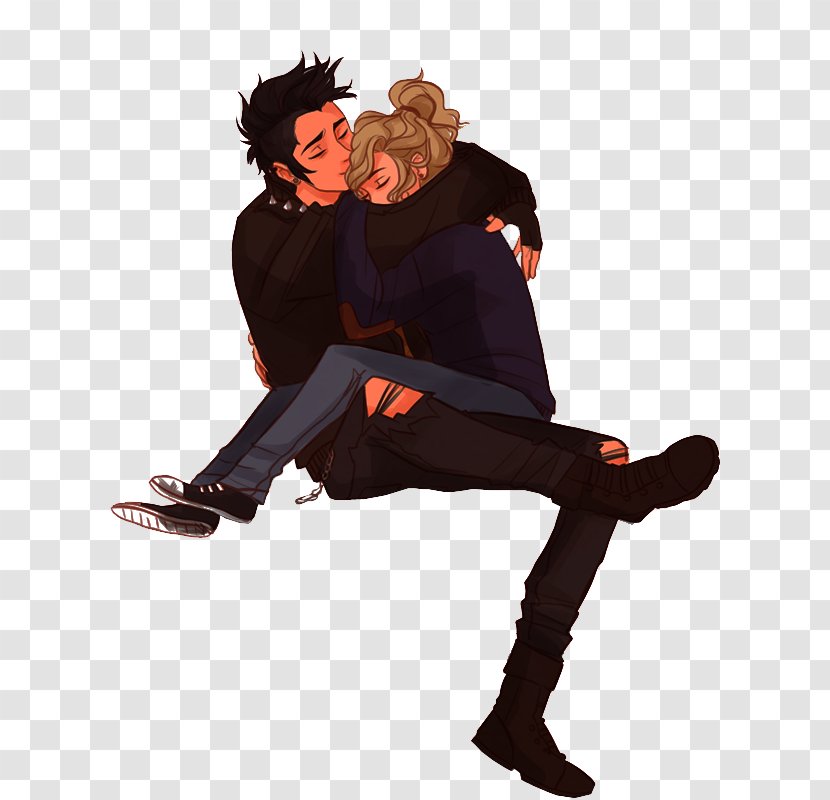 Percy Jackson & The Olympians Annabeth Chase Heroes Of Olympus Fan Art - Abrazo Transparent PNG