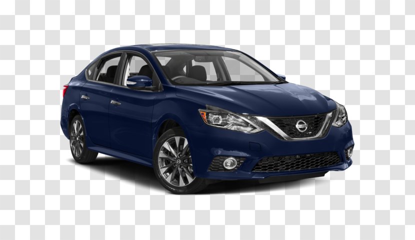 2018 Nissan Sentra SL Sedan Car S CVT Front-wheel Drive - Compact Transparent PNG