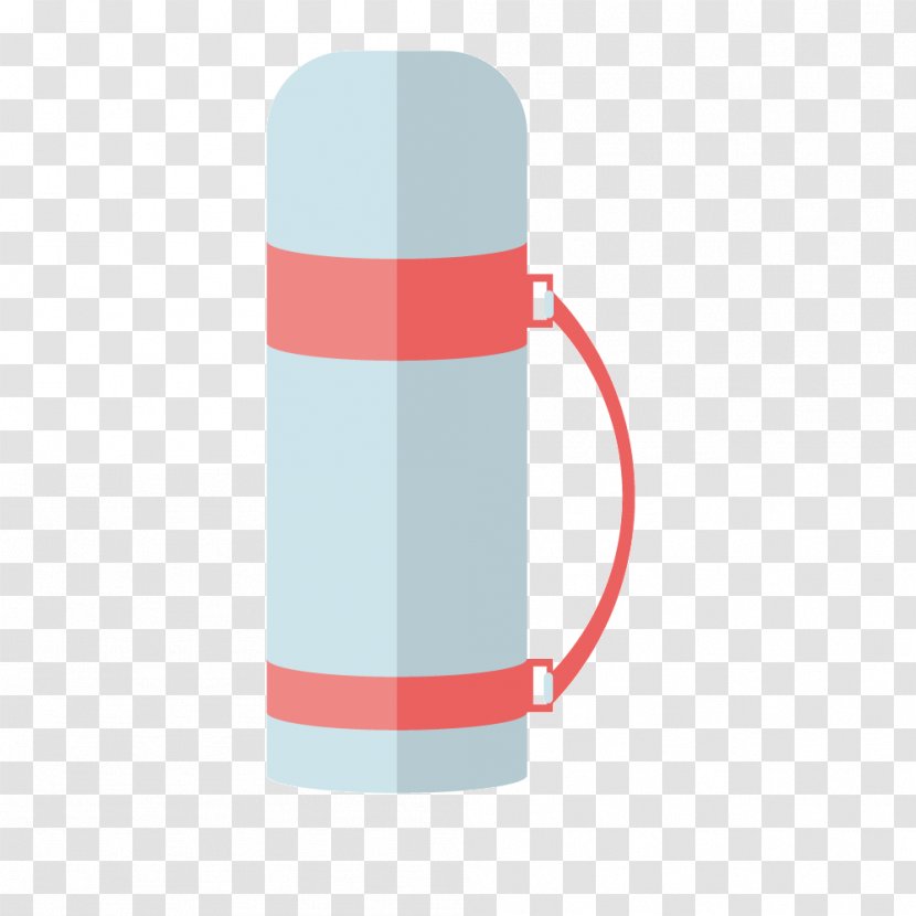 Water Bottle Euclidean Vector - Lid Thermos Transparent PNG