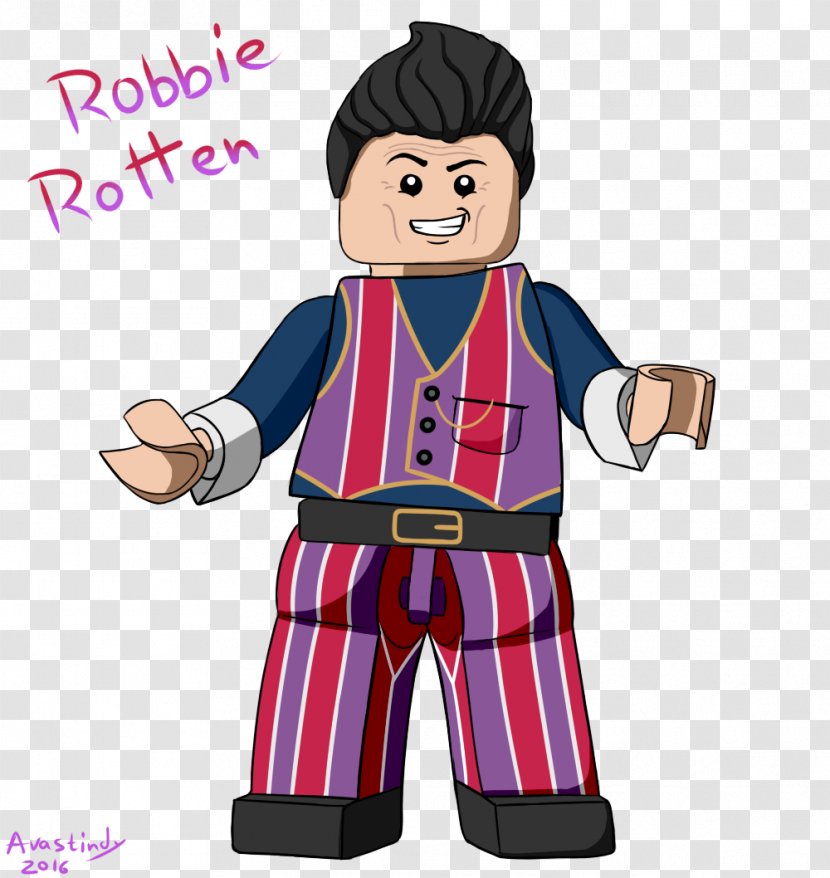 Robbie Rotten Sportacus Lego Dimensions Minifigure - Toy Transparent PNG