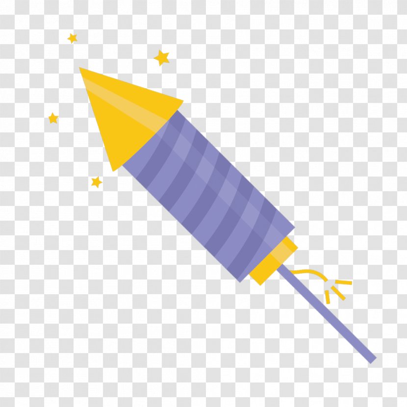 New Year Vecteur Computer File - Point - Vector Material Rocket Transparent PNG