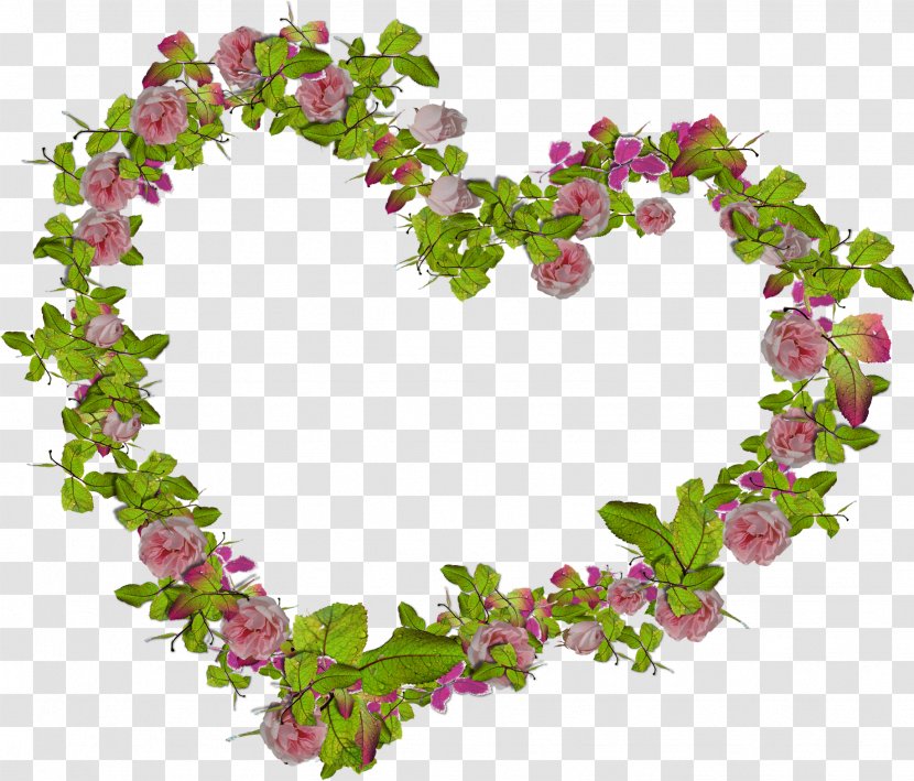 Flower Heart Picture Frames Drawing Floral Design - Arranging - WREATH WATERCOLOR Transparent PNG