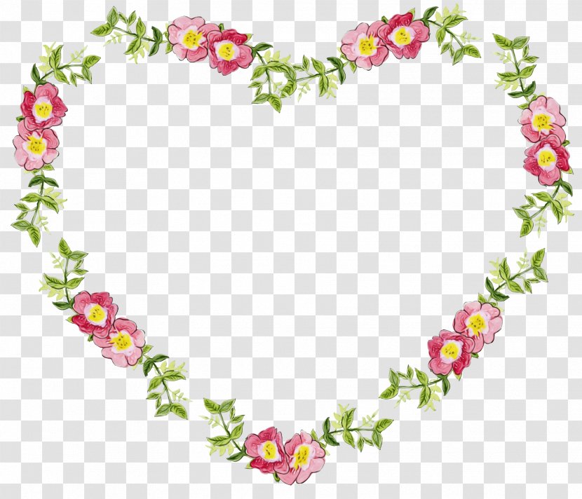 Floral Wreath Frame - Picture Frames - Lei Plant Transparent PNG