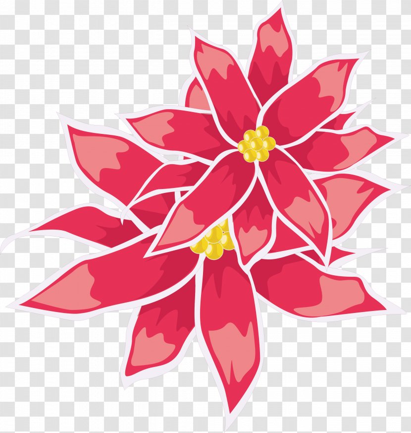 Floral Design Red - Pattern - Leaf Vector Transparent PNG
