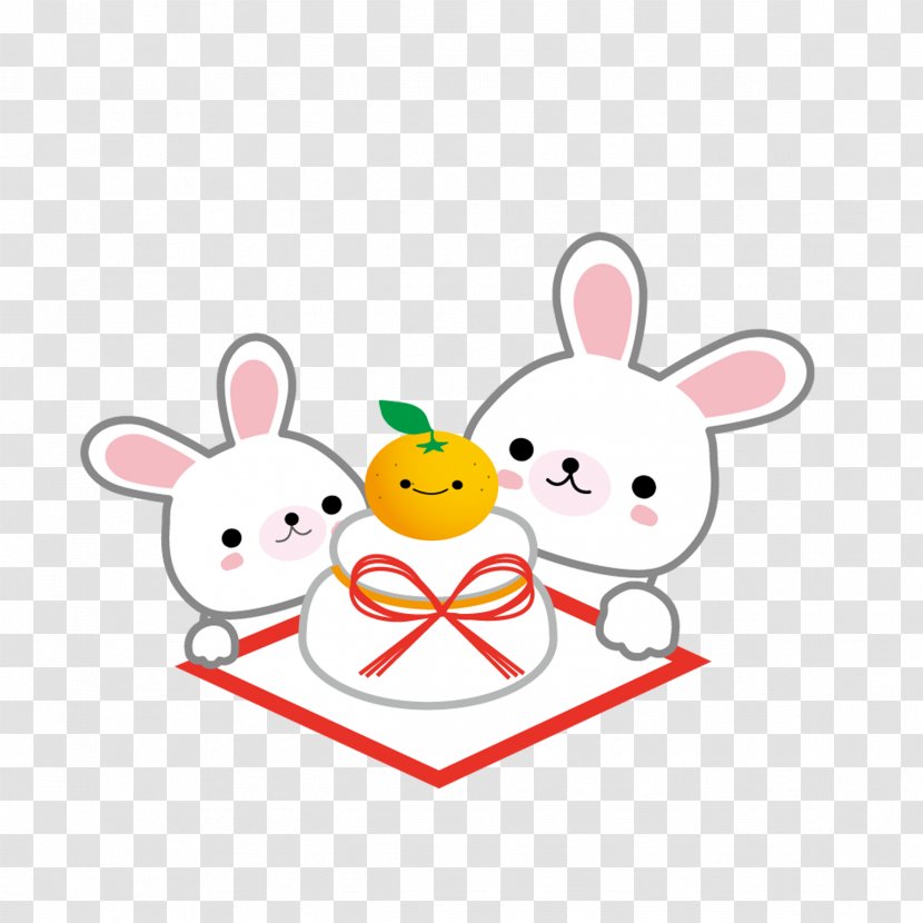 Domestic Rabbit Easter Bunny Japanese Cuisine - Cute Transparent PNG