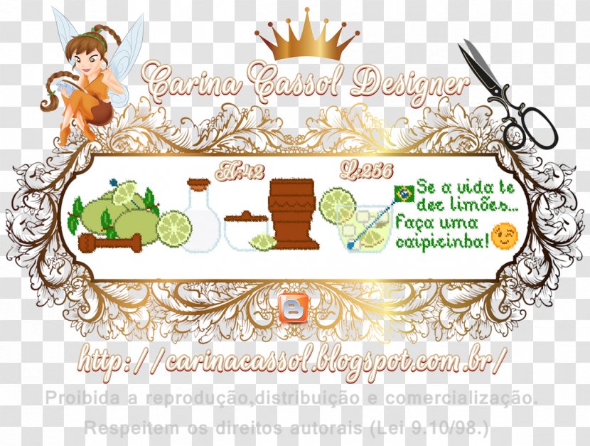 Embroidery & Cross-stitch Pattern - Organism - Caipirinhas Transparent PNG