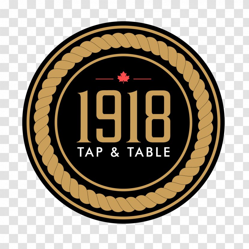 1918 Tap And Table Bicycle Food Amazon.com Brand - Badge Transparent PNG