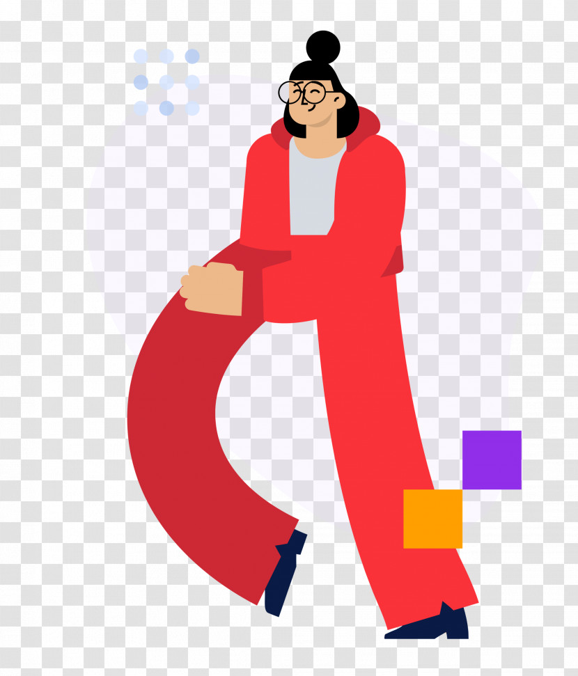 Cartoon Character Red Sitting Arm Cortex-m Transparent PNG