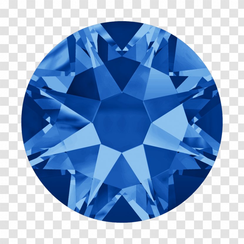 Swarovski AG Rhinestone Diamond Crystal Black - Color - Sapphire Gem Transparent PNG