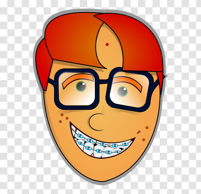 Nerd Geek Clip Art - Eyewear - Boy Cliparts Transparent PNG