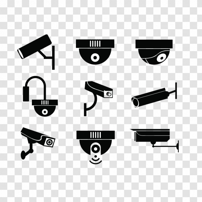 Closed-circuit Television Surveillance Security Alarms & Systems Camera - Logo - Symbol Transparent PNG